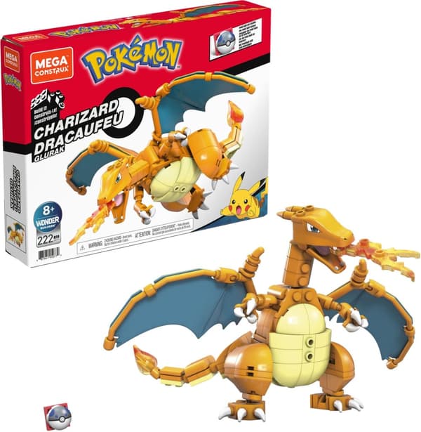 Mega Pokemon Charizard - Byggsats