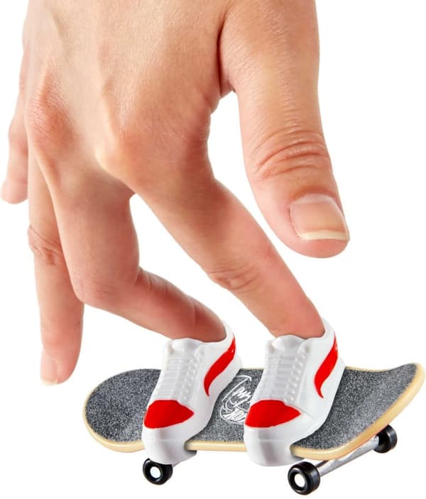 Hot Wheels Skate Gripbräda & Sko - fingerbräda, 4 st