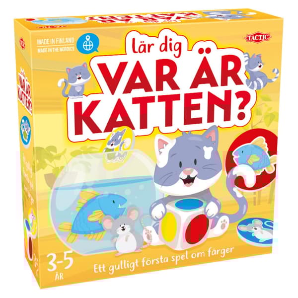 Lär dig Var är katten?