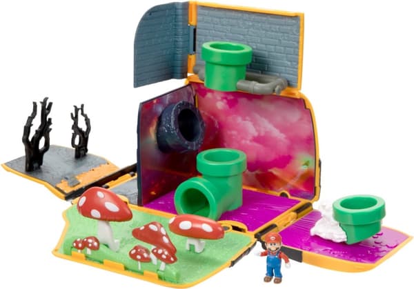 Nintendo Super Mario Bros Movie Mini World Van-lekesett