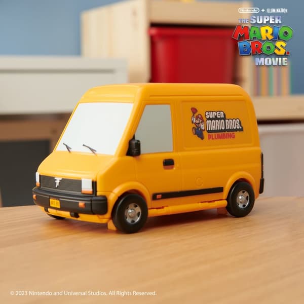 Nintendo Super Mario Bros Movie Mini World Van-lekesett