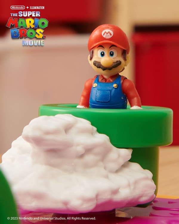Nintendo Super Mario Bros Movie Mini World Van-lekesett