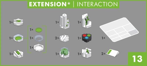 GraviTrax C Extension Interaction -lisäosa