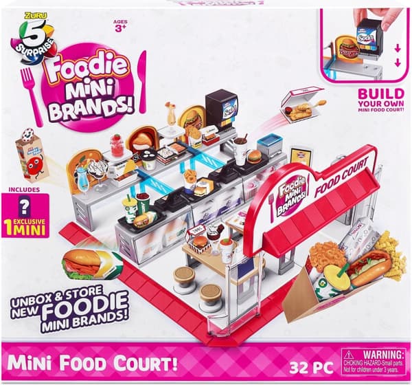 5 Surprise Mini Food Court - lekesett