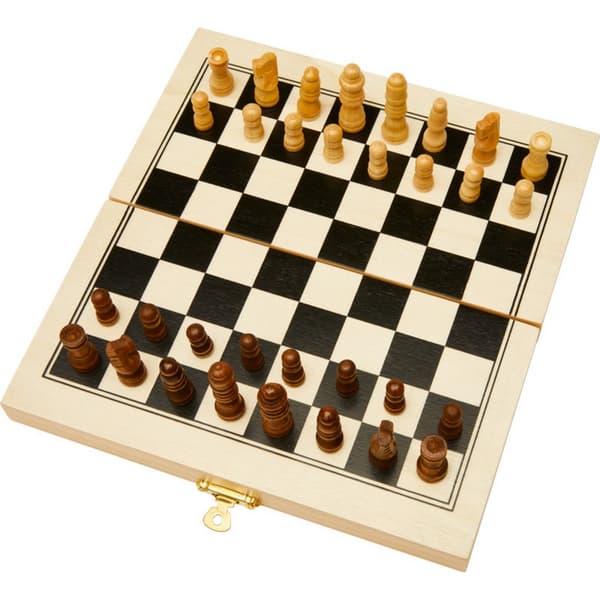 Mugo Wooden 3 in 1 Board Game Set