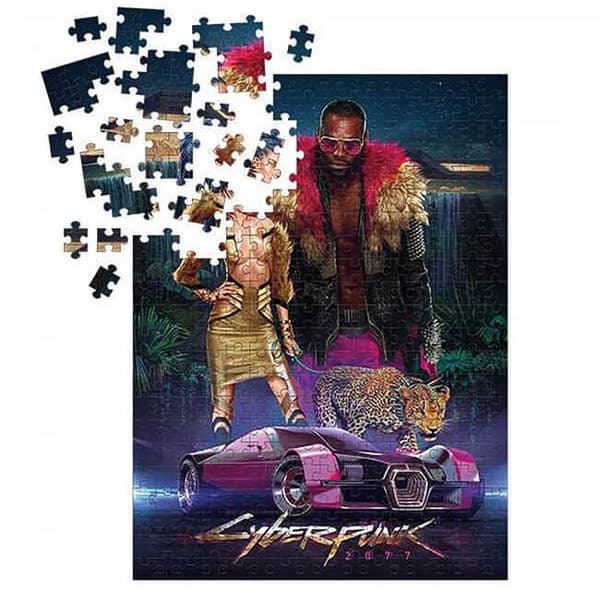 CyberPunk 2077 Pussel Neokitsch, 1000 Bitar
