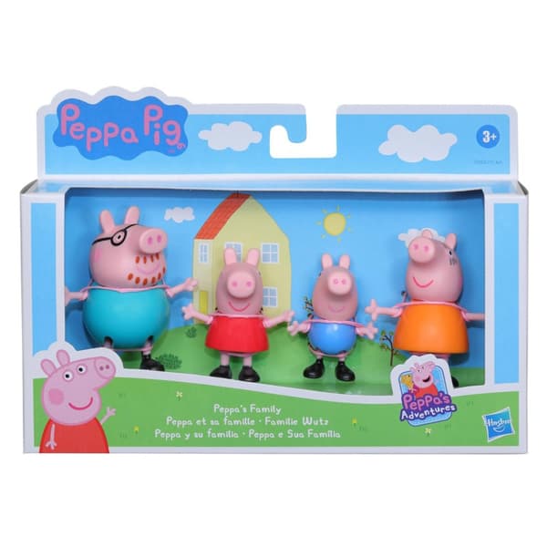 Hasbro Peppa Pig Peppa's Family 4-Pac