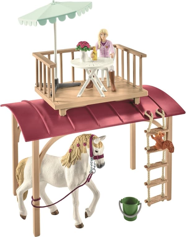 Schleich Horse Club 42593 - Campingvogn for hemmelige klubbmøter