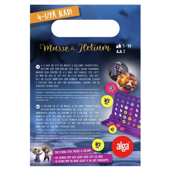 Musse & Helium Fyra i rad