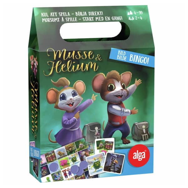 Musse & Helium Bildbingo