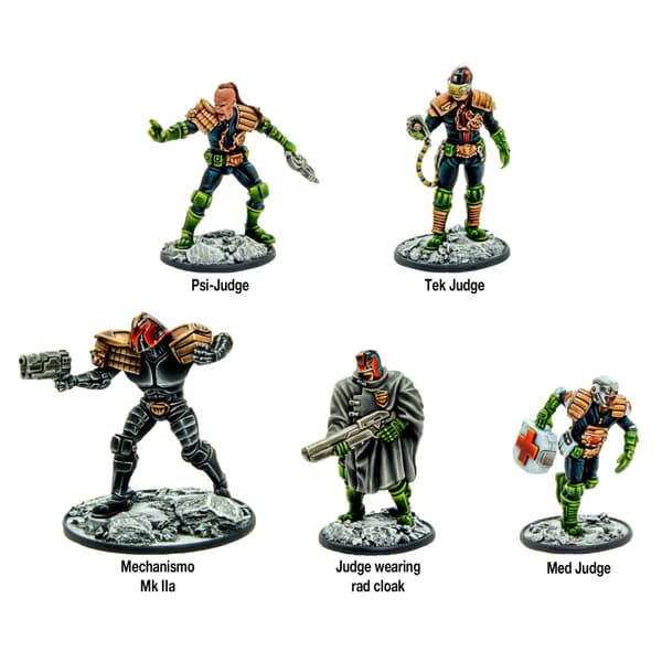 Judge Dredd Miniature Game: Specialist Judges (Exp.)
