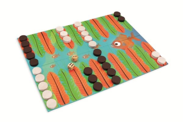 Gra Backgammon Wyścig Piranii