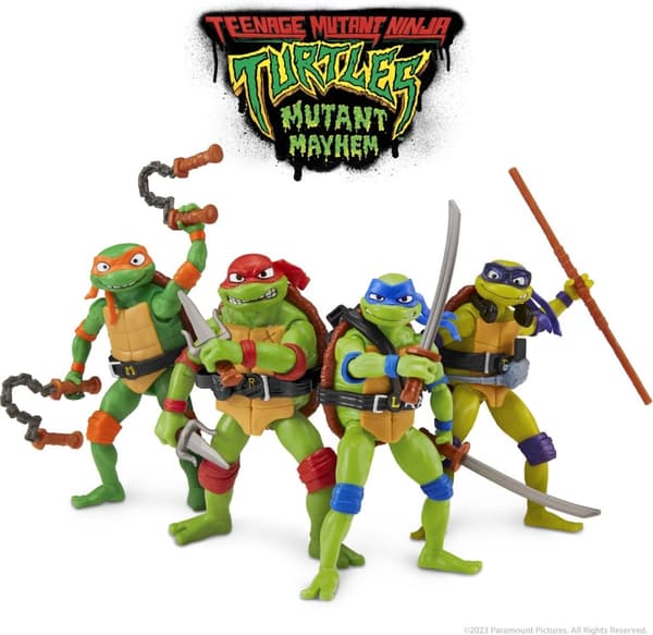 Teenage Mutant Ninja Turtles: Mutant Mayhem Leonardo-figur