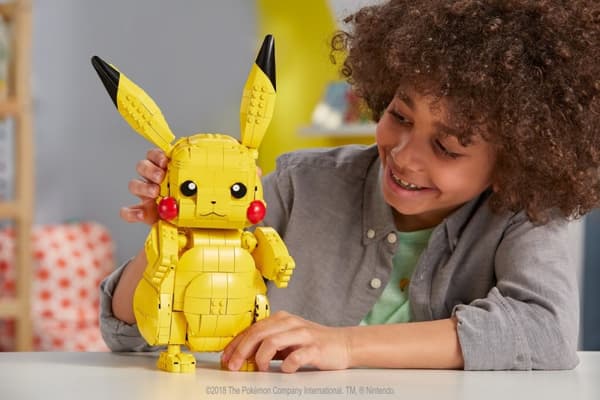 Mega Pokemon Jumbo Pikachu - Byggsats