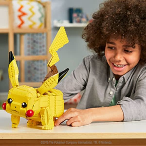 Mega Pokemon Jumbo Pikachu - Byggsats