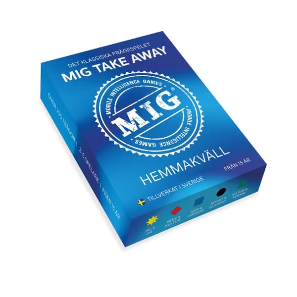 Frågespel MIG Take Away Hemmakväl