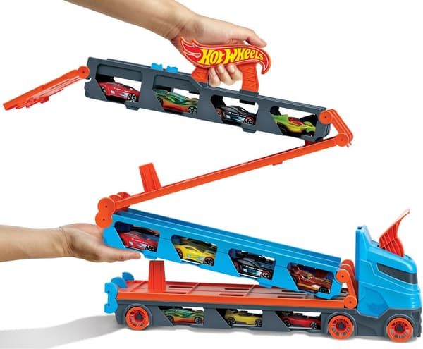 Hot Wheels City Speedway Hauler Truck