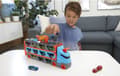 Miniatyrbild 6 av 6: Hot Wheels City Speedway Hauler Truck