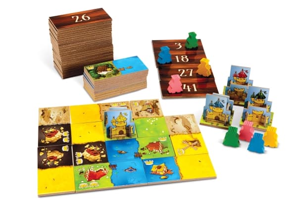 Blue Orange Kingdomino, Brädspel, Ekonomisk simulering, 8 År, Familjespel