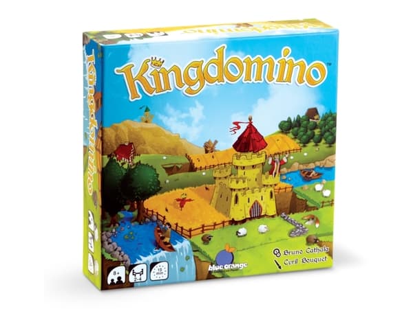 Blue Orange Kingdomino, Brettspill, Economic simulation, 8 år, Familiespill