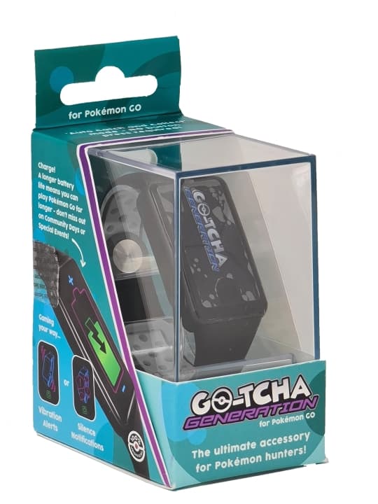 Datel Go-tcha Generation for Pokémon Go Armband, Svart/grå Sort