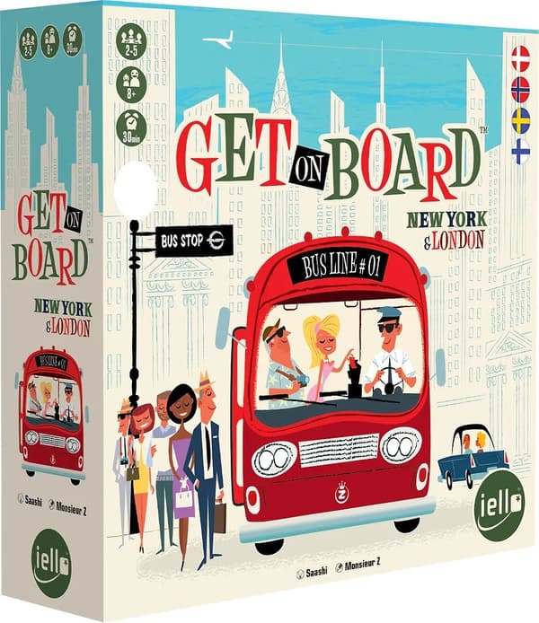 Get On Board New York & London SE/FI/DK/NO