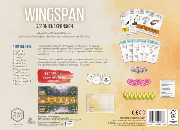 Wingspan Oceania Exp. (SE)