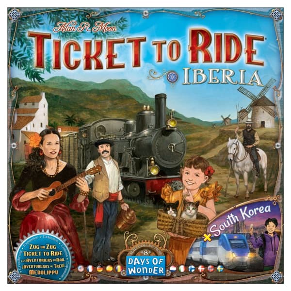 Ticket to Ride: Iberia & South Korea (Exp.) (DK)