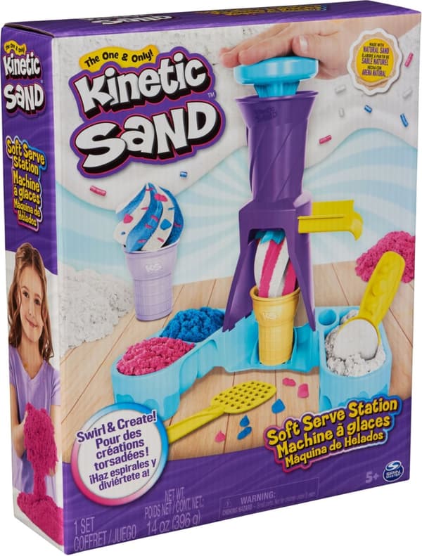 Kinetic Sand Soft Serve Station - lekesett med iskrem