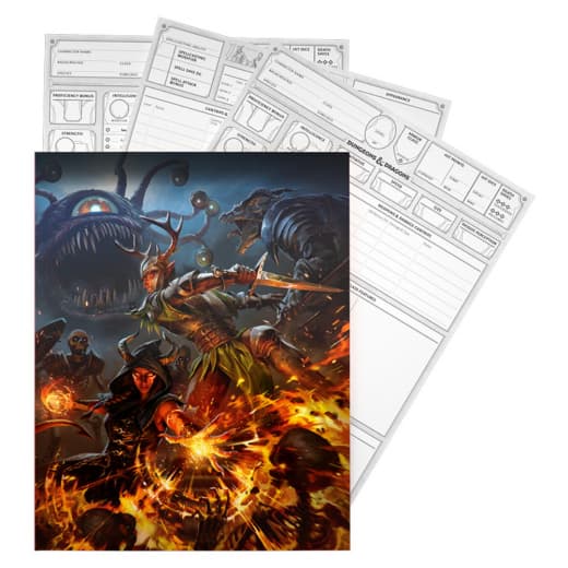Dungeons & Dragons: Character Sheets 2024