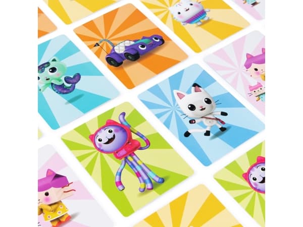 Games KOG KOL GabbysDollhouseCardGamwFig GML, Brettspill, Matching, 5 år, Familiespill