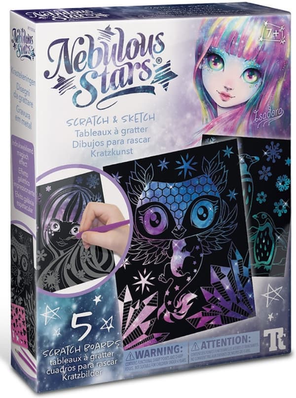 Nebulous Stars Scratch & Sketch papsæt