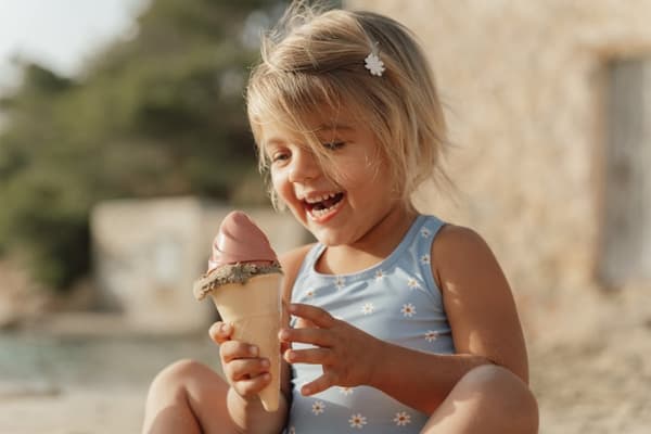 Little Dutch rantasetti, Ice Cream, sininen