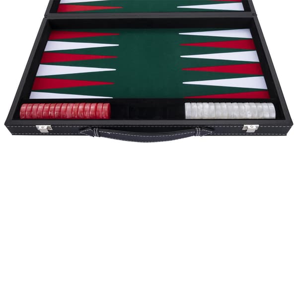 Longfield Backgammon Medium Green