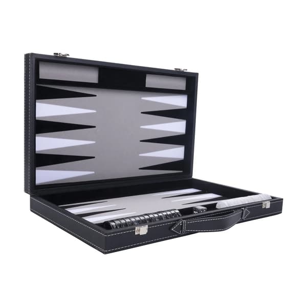 Longfield Backgammon Large Grey