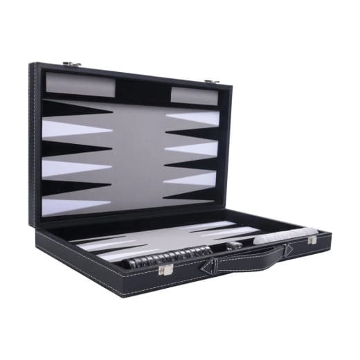 Longfield Backgammon Large Grey
