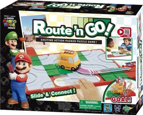 Stalo žaidimas BARNDOMSTID Super Mario Route'N Go