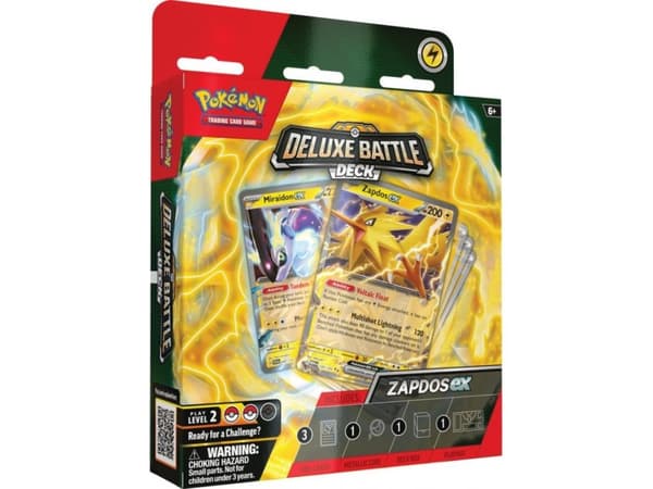 Pokemon Tcg Kortos deluxe battle deck zapdos ex
