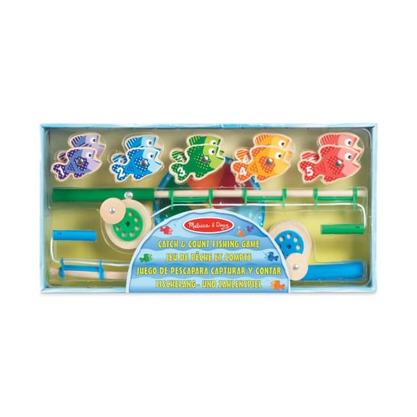 Melissa & Doug Fang og tell fiskespill