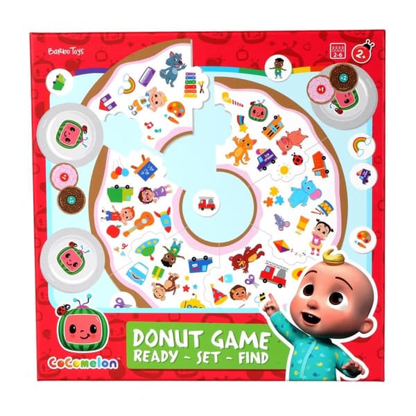 Barbo Toys CoComelon Donut Game - Klar, ferdig, finn