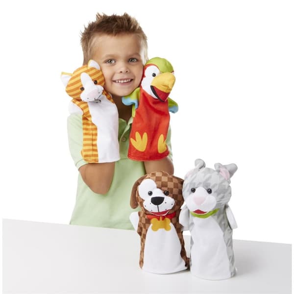 Melissa & Doug Käsinuket Leikkisät lemmikit
