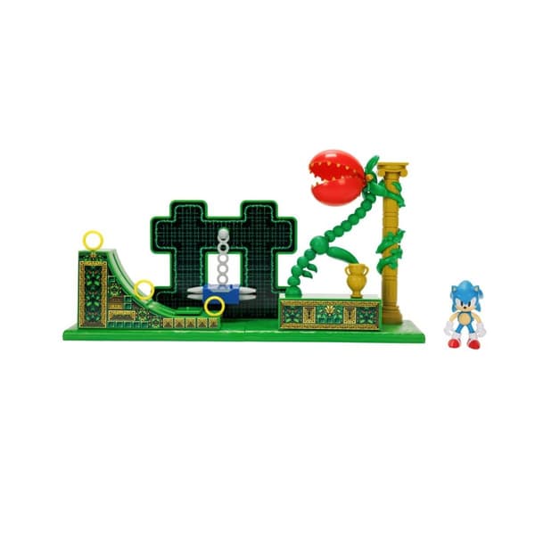 JAKKS Pacific Sonic the Hedgehog 2,5 tommers lekesett Stardust Speedway Zone