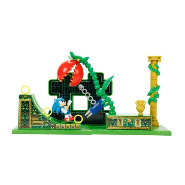 JAKKS Pacific Sonic the Hedgehog 2,5 tommers lekesett Stardust Speedway Zone