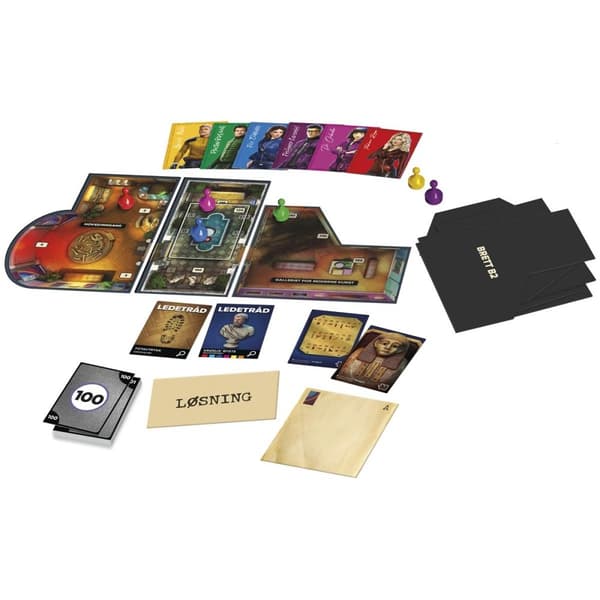 Hasbro Cluedo Escape Røveri på museet (NO)