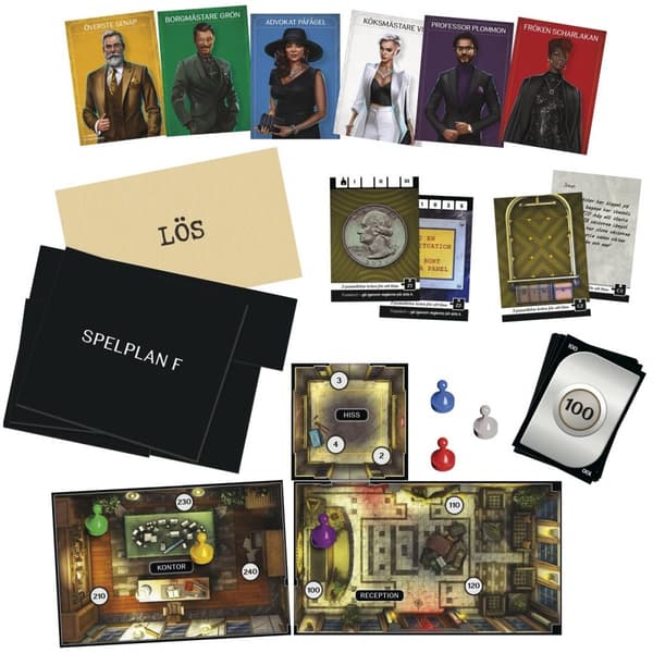 Hasbro Cluedo Escape Deception på High Rise Hotel (SE)