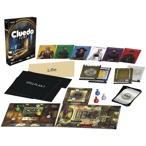 Hasbro Cluedo Escape Deception på High Rise Hotel (SE)