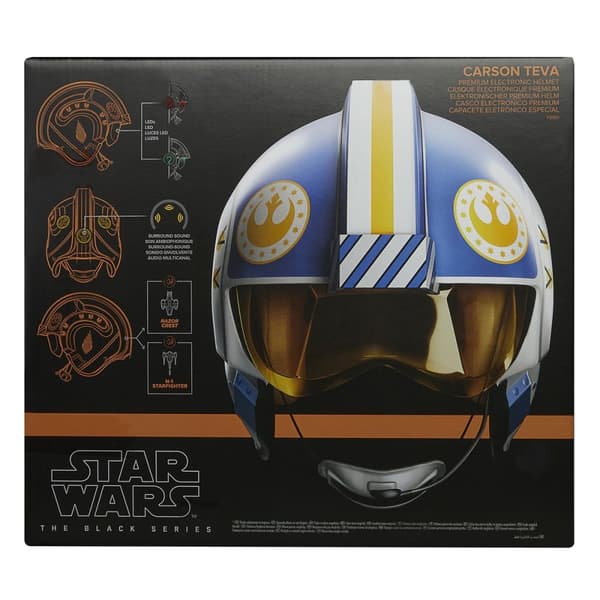 Star Wars The Black Series Elektronisk hjälm Carson Teeva