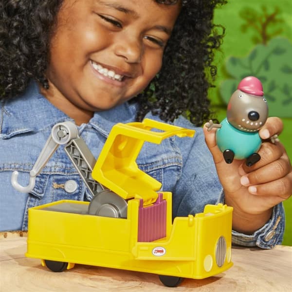 Hasbro Peppa Pig Bedstefar Hunde Bugseringsvogn
