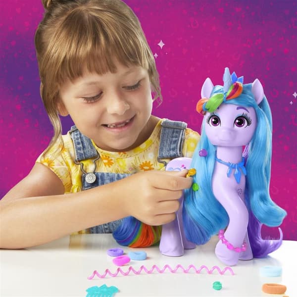 Hasbro My Little Pony 9 tommers Crystal Magic Izzy