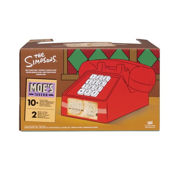 JAKKS Pacific The Simpsons Feature Moe's Tavern Prank Phone